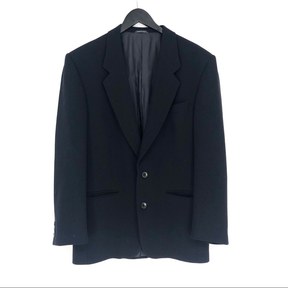 Missoni navy blue suit jacket blazer 48 Italy